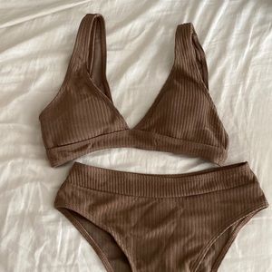 SHEIN swim - taupe bikini